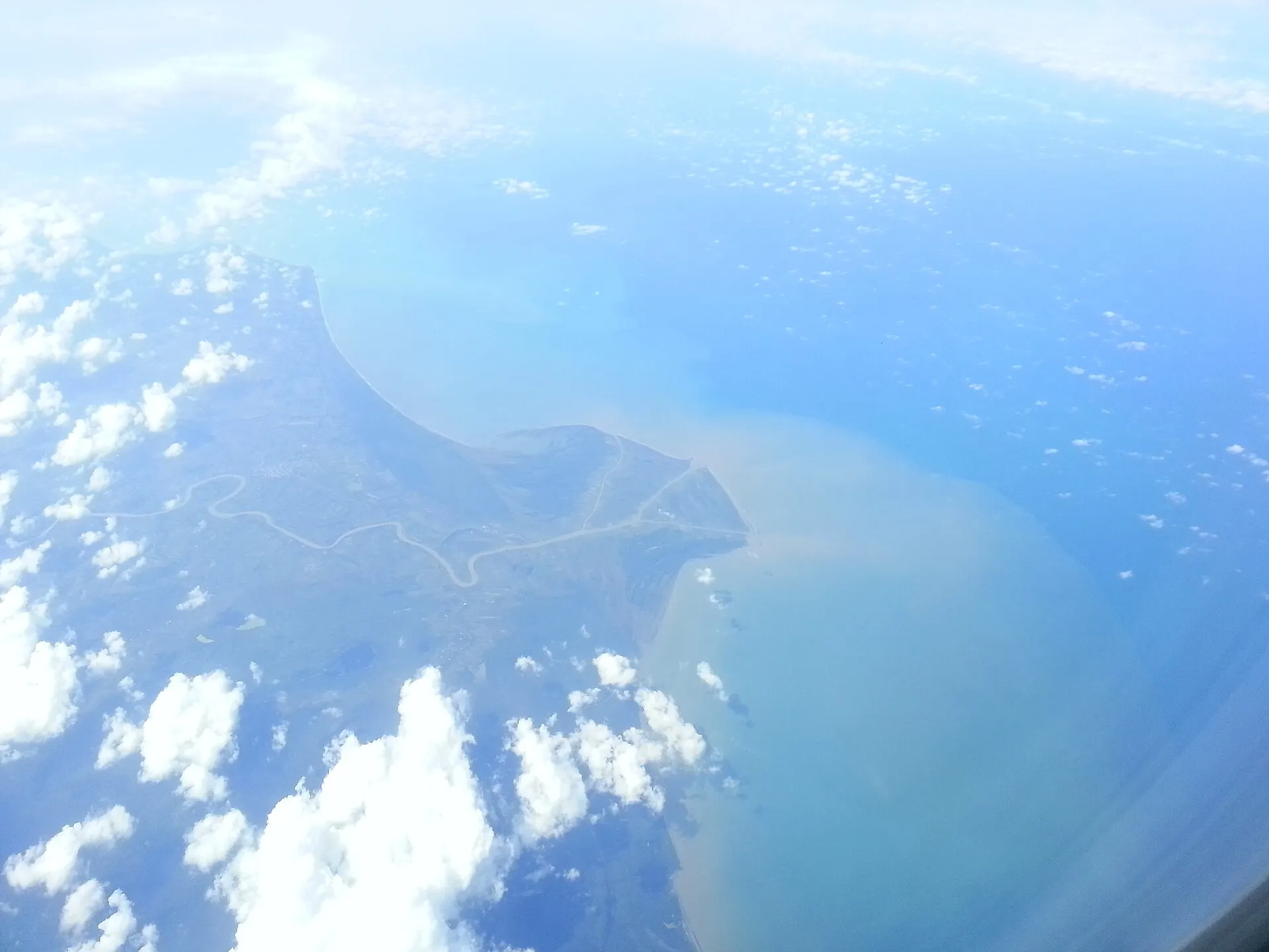 Desembocadura del río Sinú en el mar Caribe
